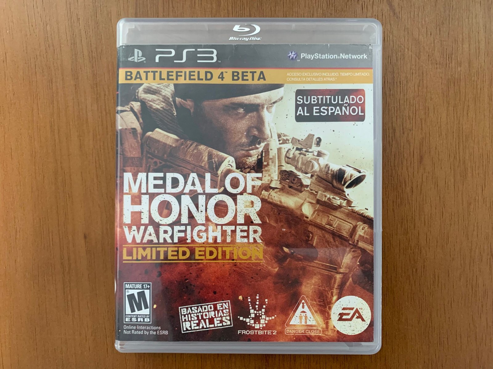 Jogo Medal Of Honor Limited Edition Beta Battlefield 4 Ps3