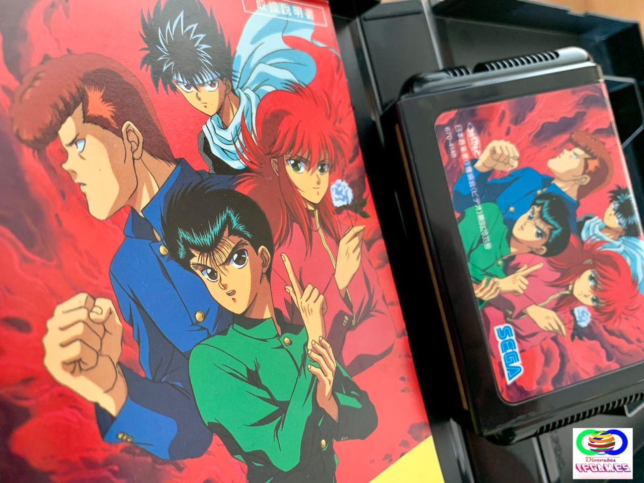 Yuyu hakusho legend - Jogo para Mega Drive