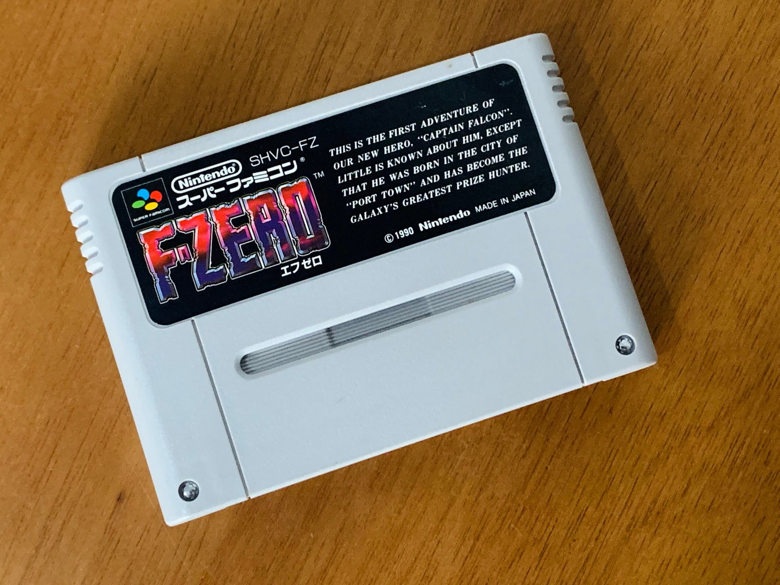 Jogo F Zero - Super Nintendo