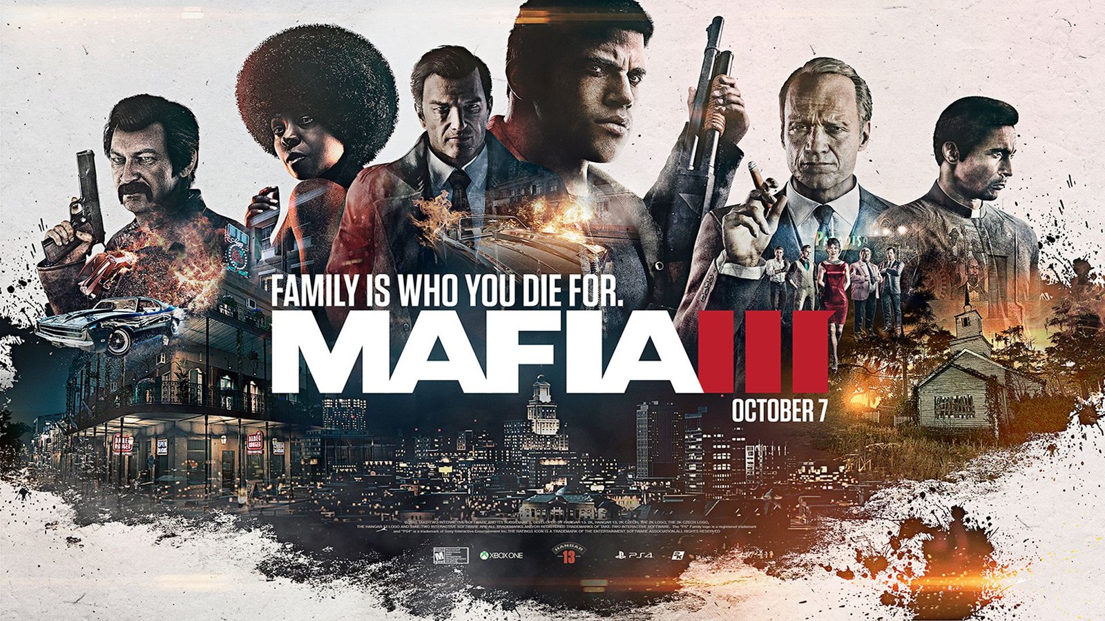 Mafia 3 inaugura os grandes lançamentos nos games de outubro