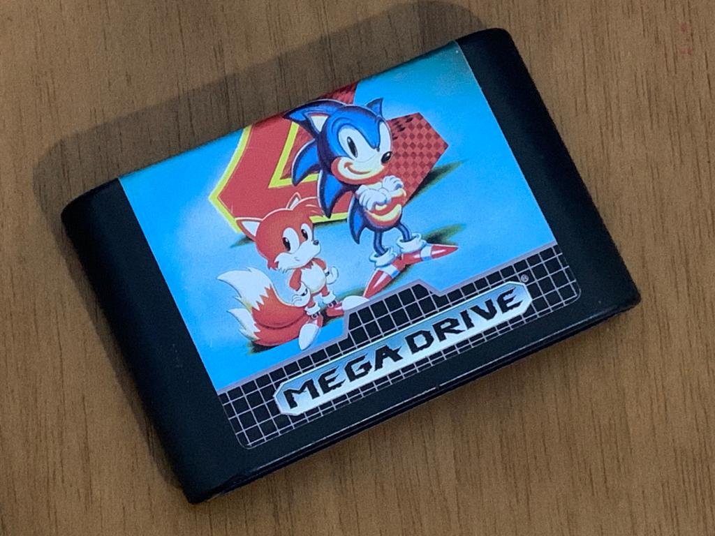 Sonic 2 , Item Original - Jogo para Mega Drive - Ifgames Diversões